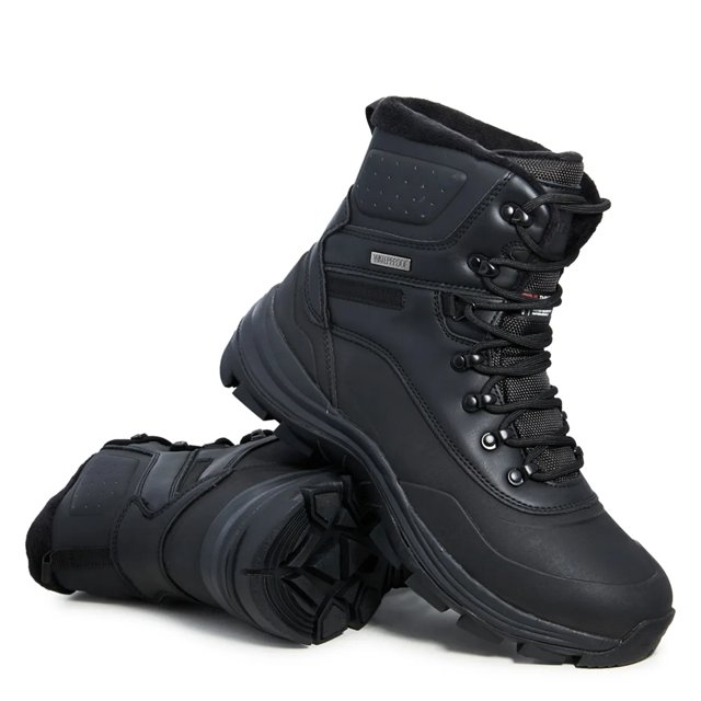 Elements Men s Hurdle Ice Grip Waterproof Winter Boot