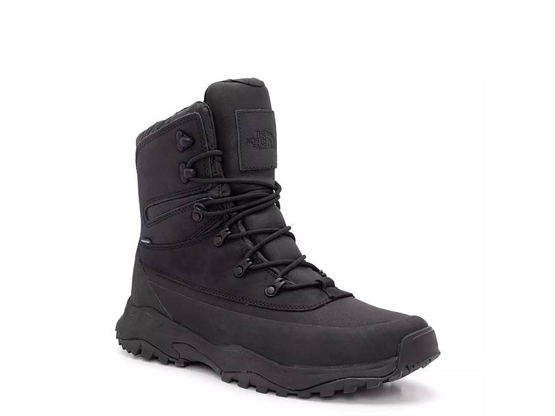 Mens side outlet zip snow boots