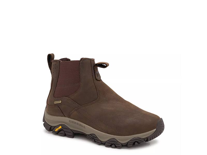 Mens wide slip on winter boots on sale