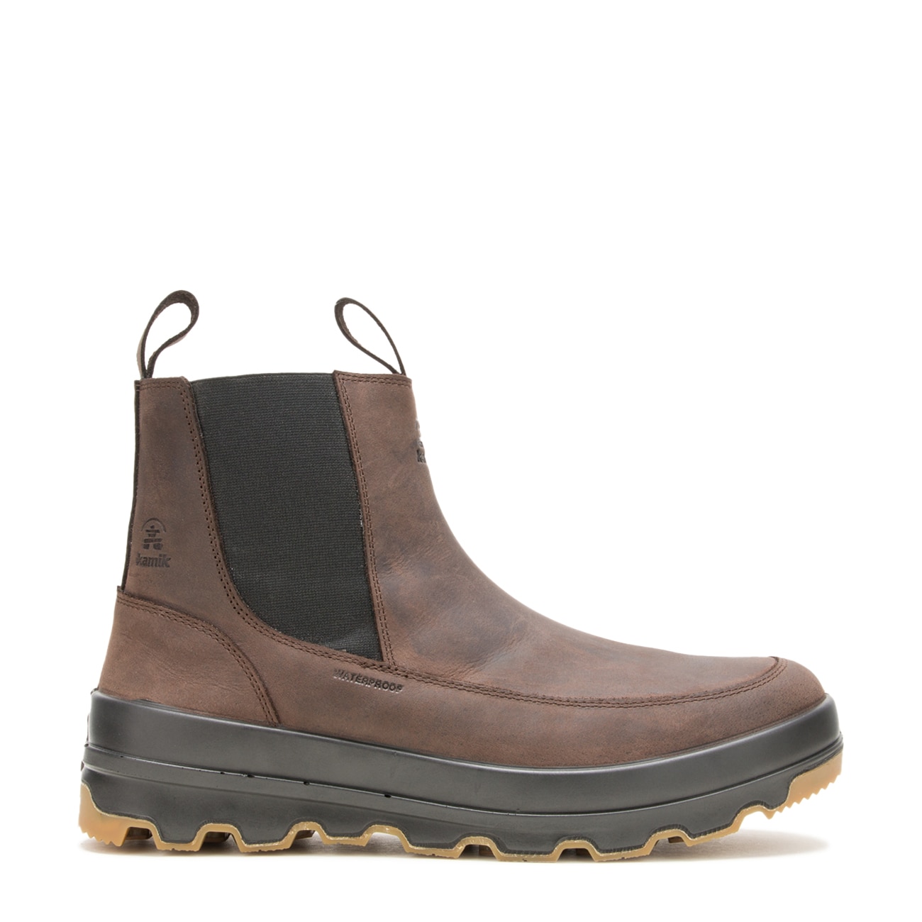 Kamik Men's Inception C Waterproof Chelsea Winter Boot | The Shoe Company
