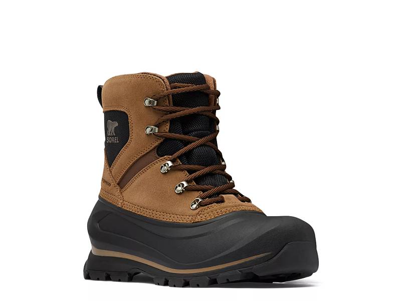 Mens side zip outlet snow boots