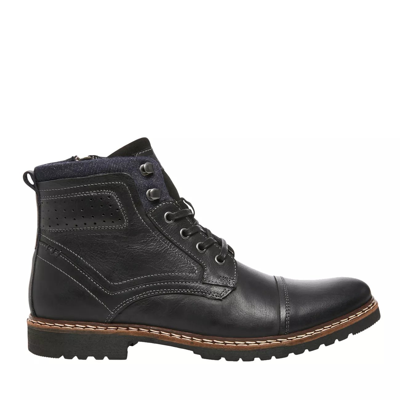 steve madden flann combat boot