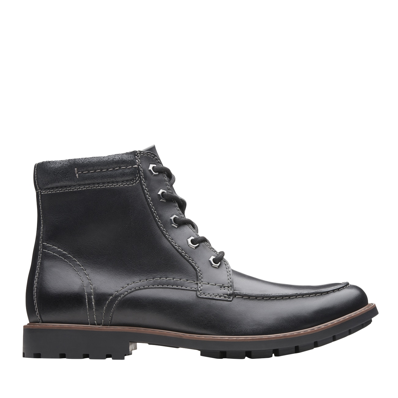 clarks men's curington high leather boots