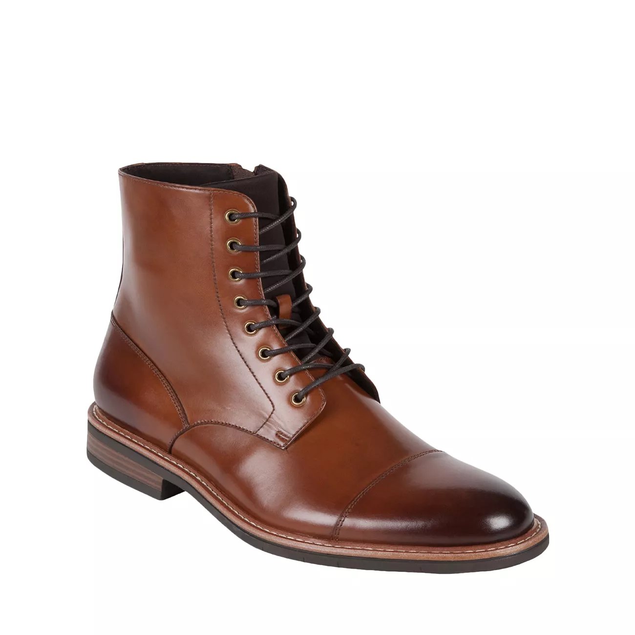 reaction kenneth cole klay flex tan chukka boots