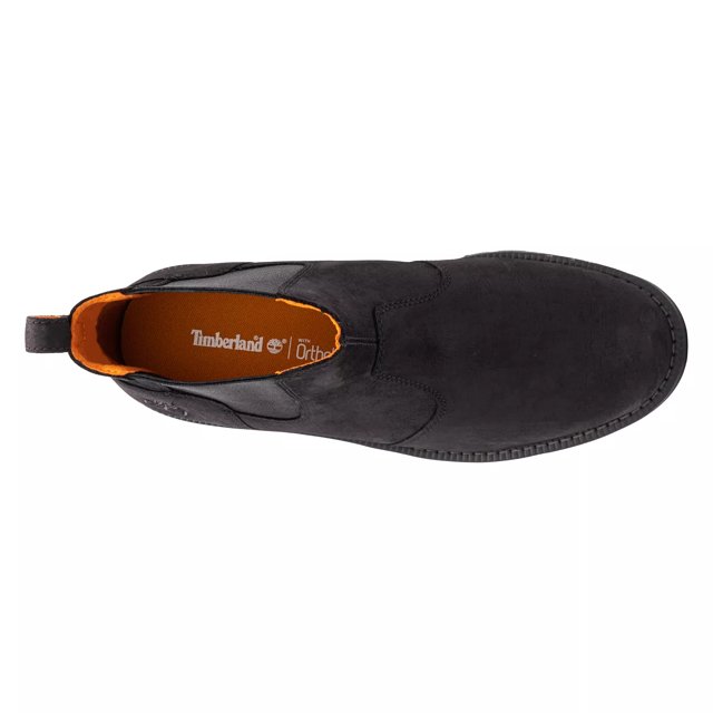 Timberland Men s Redwood Falls Chelsea Boot in Jet Black