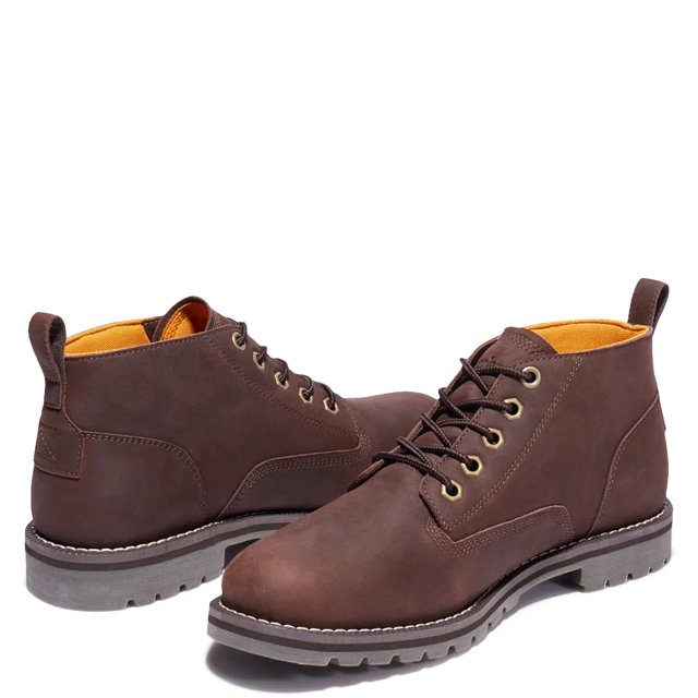 Timberland Men s Redwood Falls Waterproof Chukka Boot in Soil