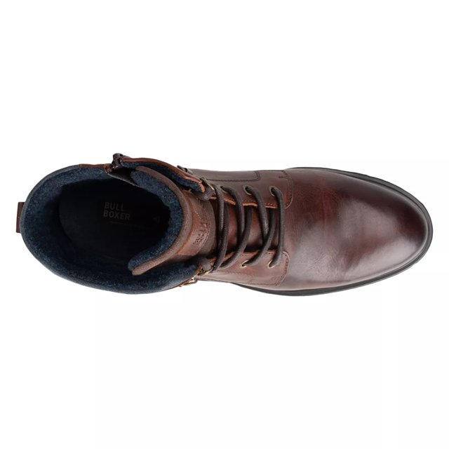 Bullboxer Men s Leather Lace Up Boot in Brown Leather Size 9 Medium