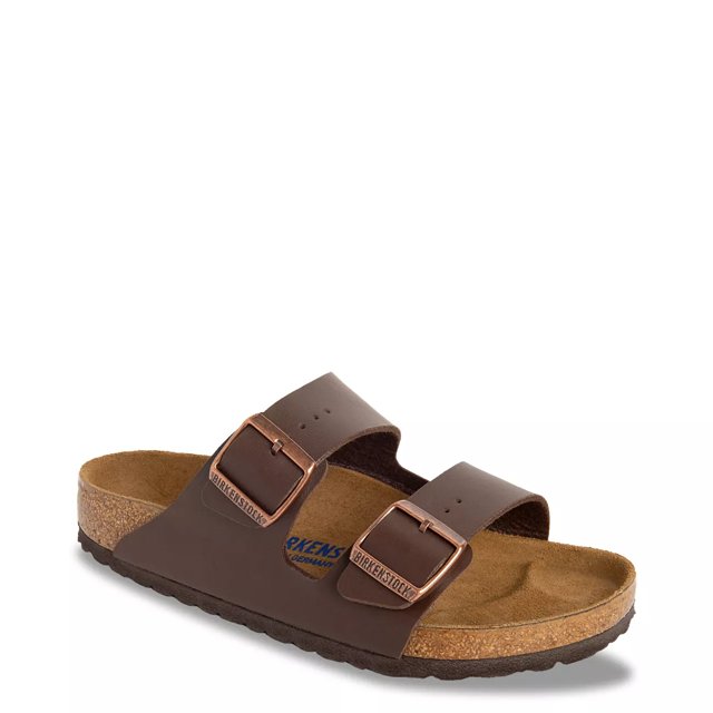 Birkenstock Men s Arizona Soft Footbed Slide Sandal The Shoe Company