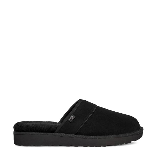Black white and grey ugg slides store