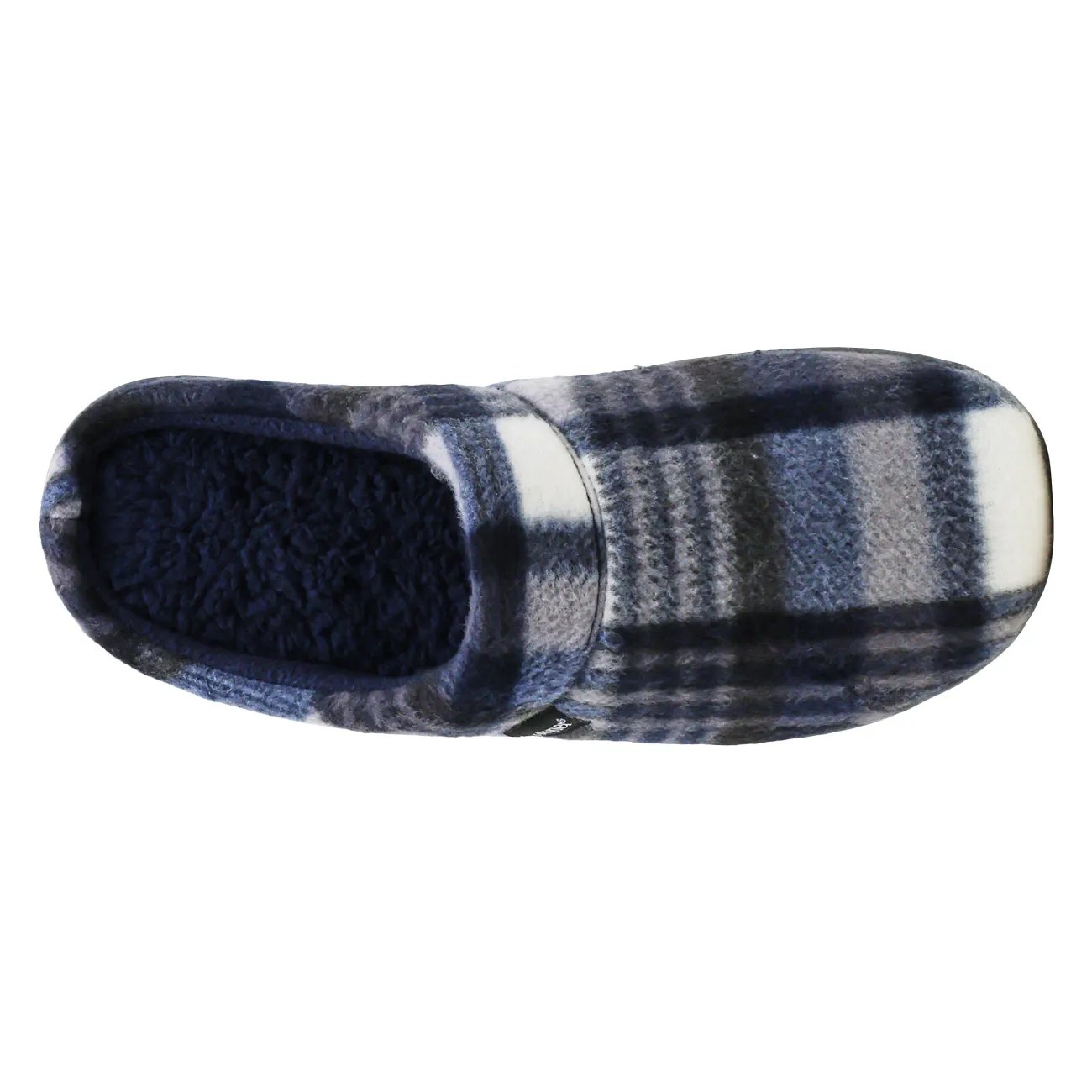 Men's Plaid Hoodback Slipper