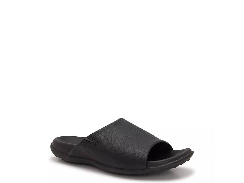 adidas Adissage Mens Slides Black / White US 14