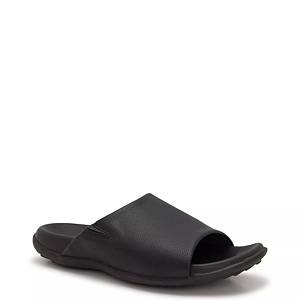  FITORY Men's Flip-Flops, Thongs Sandals Comfort Slippers for  Beach Black Size 6