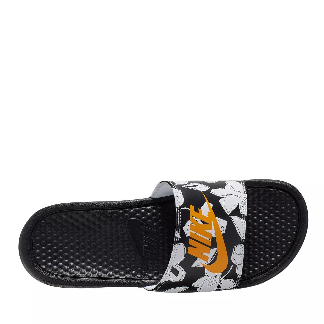 women's nike benassi just do it metallic slide sandals