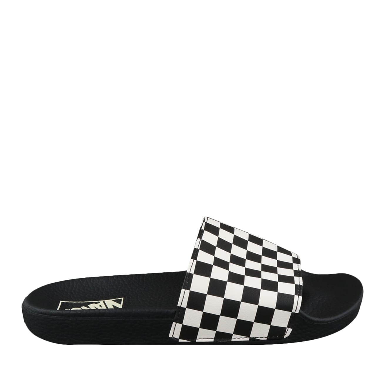 van checkerboard sandals