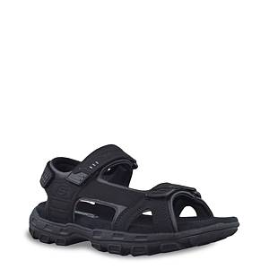 Skechers Solid Black Flip Flops Size 9 - 50% off