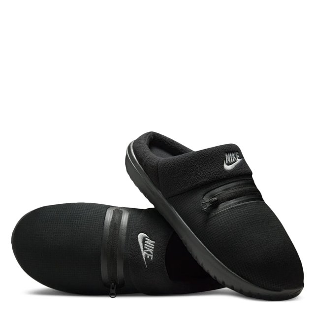 Nike Men s Burrow Slipper in Black Silver Size 11 Medium