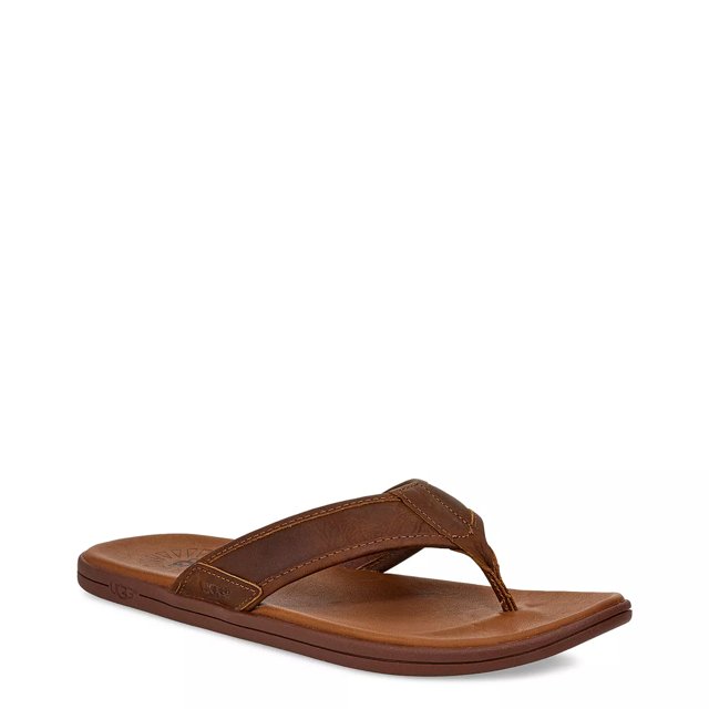 Ugg leather flip flops hotsell womens