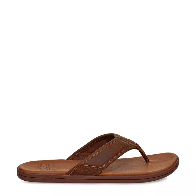 Flip flops leather sale