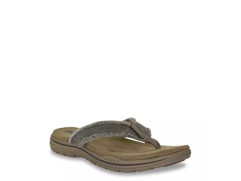 Skechers even arven outlet mens flip flops