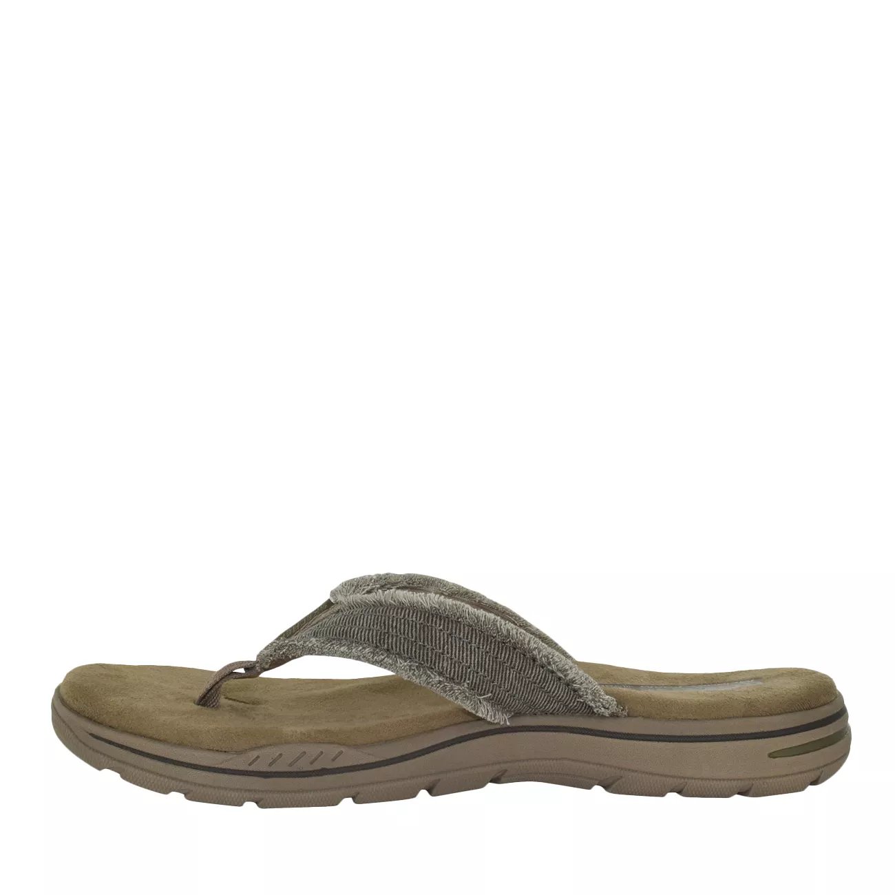 skechers even arven mens flip flops