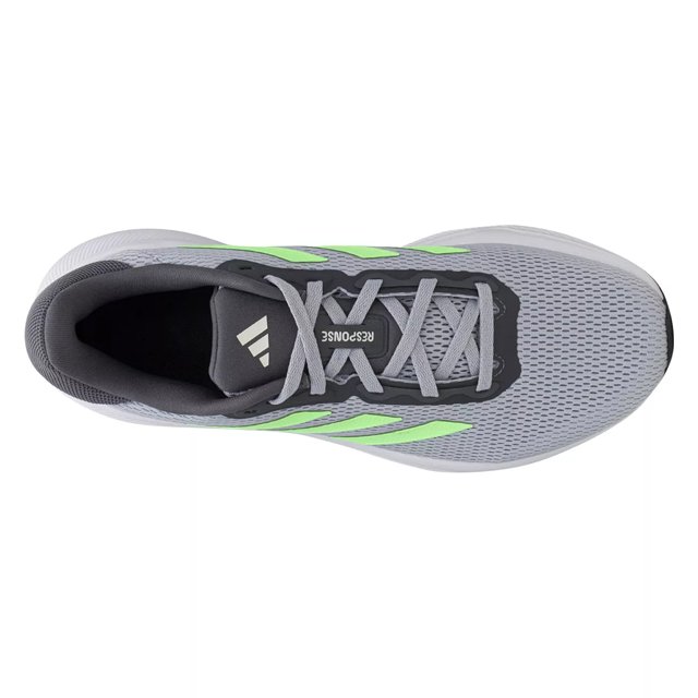 Adidas men grey running shoes hotsell
