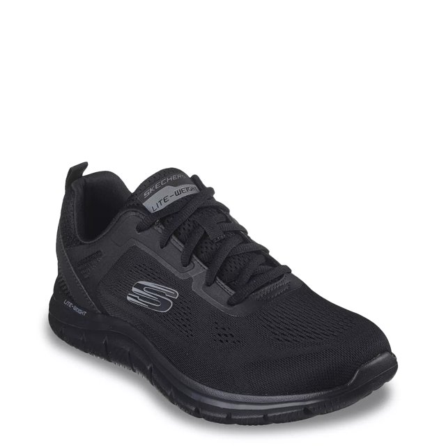 Black training sneakers top