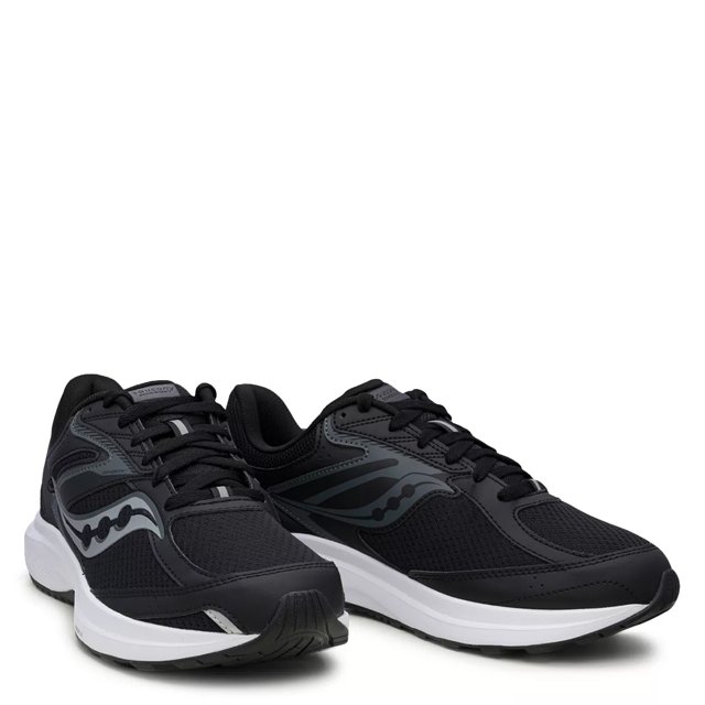 Saucony Men s Neutral Cohesion 17 Wide Black Size 9.5