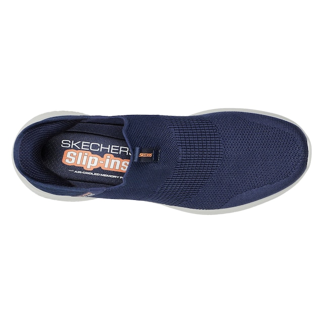 Skechers Men's Hands Free Slip-Ins Ultra Flex 3.0 Smooth Step Wide Width  Sneaker