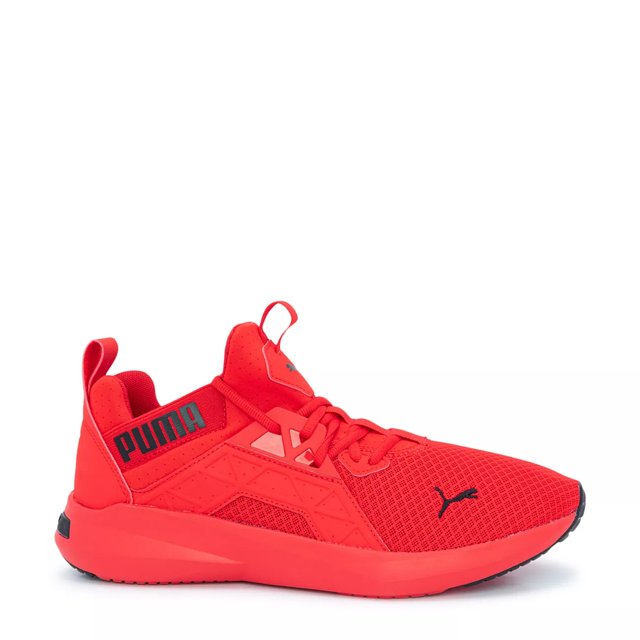 All red sales puma shoes