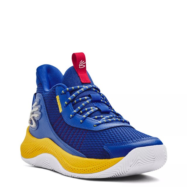 Blue stephen curry shoes clearance
