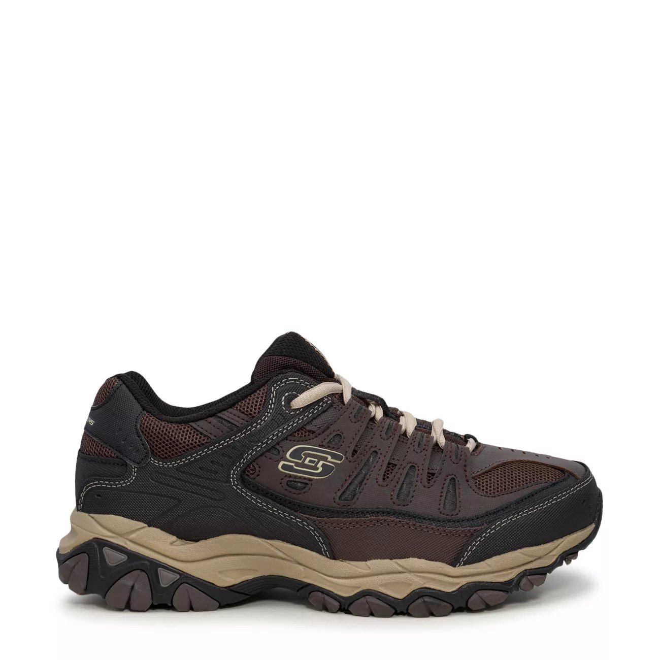 Skechers sport men's afterburn hotsell memory foam fashion sneaker