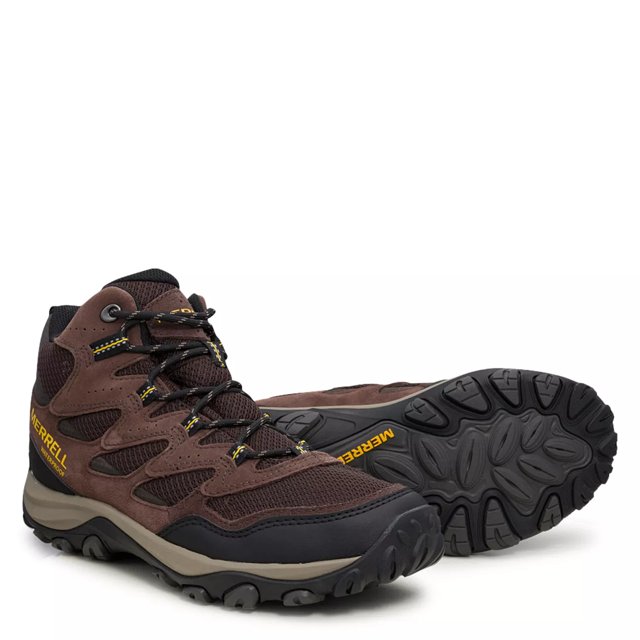 Merrell mens boots wide best sale