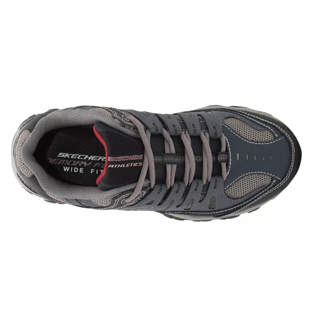 Skechers wide fit memory foam mens deals