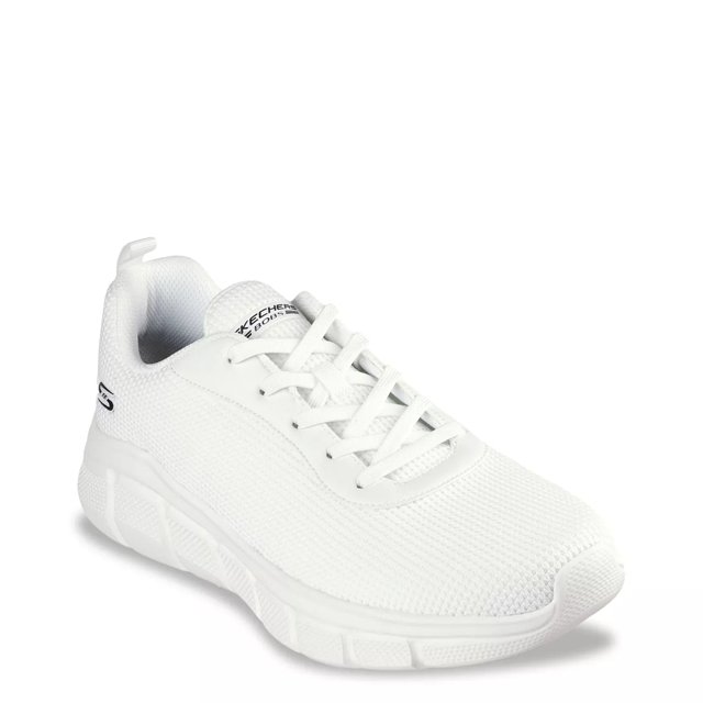 Skechers Men s Bobs Sport B Flex Cool Edge Sneaker in White Size 8.5 Medium