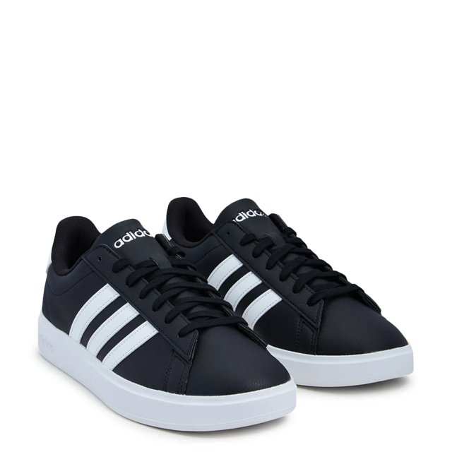 Adidas Men s Grand Court 2.0 Black Leather Size 9