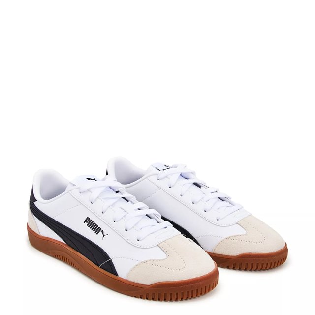 PUMA Club 5v5 Sneakers Men s White Black Vapor Gray Size 10