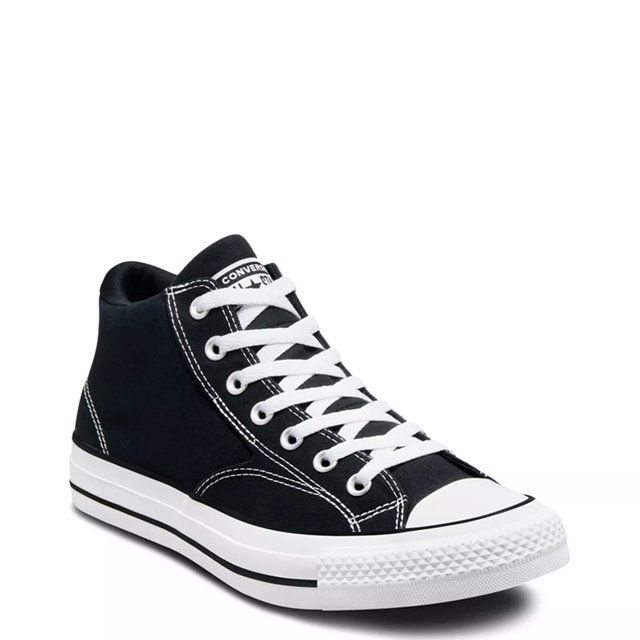 Black mid top converse shop