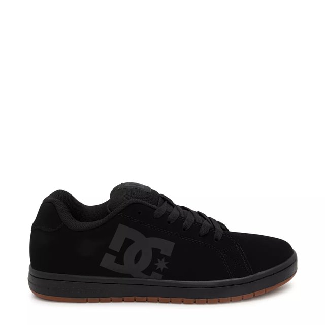 Black dc sneakers hotsell