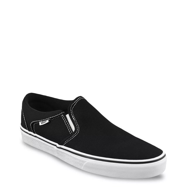 Low slip on vans deals