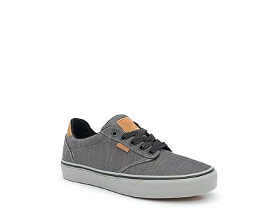 White vans cheap slip ons dsw