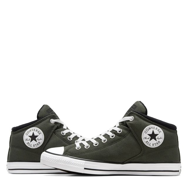 靴 CONVERSE ALL STAR OLIVE GREEN black Converse Chuck Taylor All Star Lugged Winter 2.0 Olive & Black