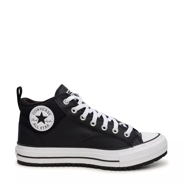 Converse mid tops black new arrivals