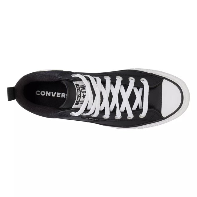 Men's street canvas mid top sneaker clearance