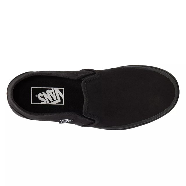 Men s Vans Asher Slip On Shoe Black 8