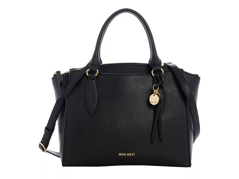 Black satchel handbags best sale