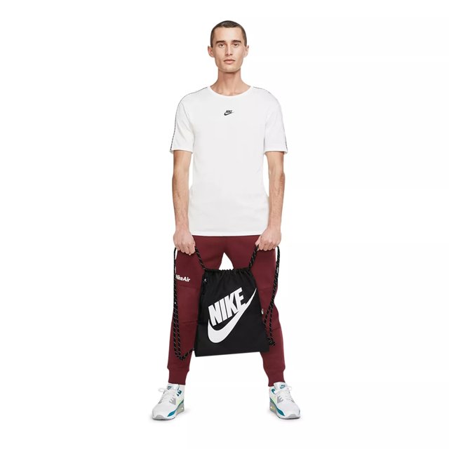 Nike sneakers with matching bag best sale