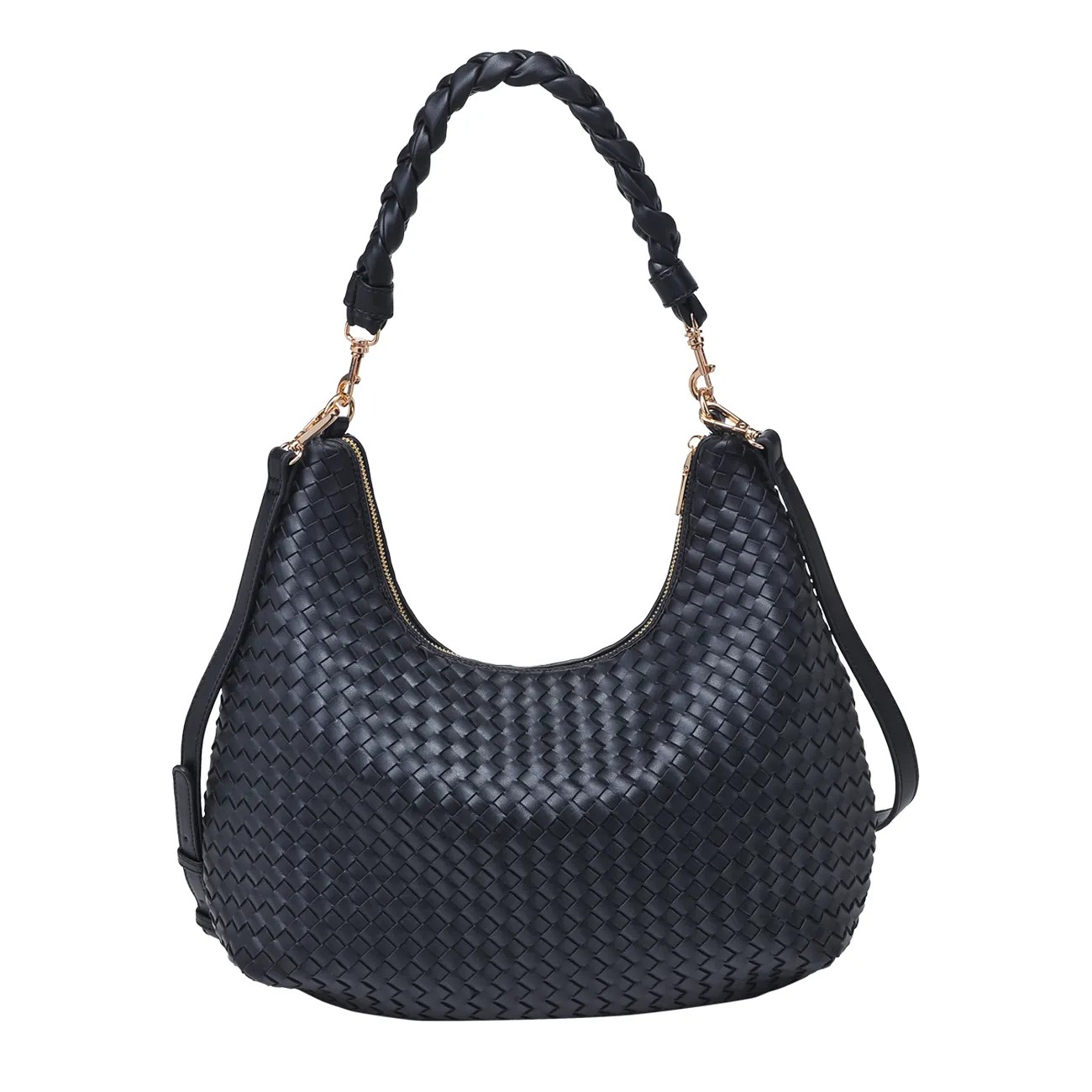 Basketweave Shoulder Bag