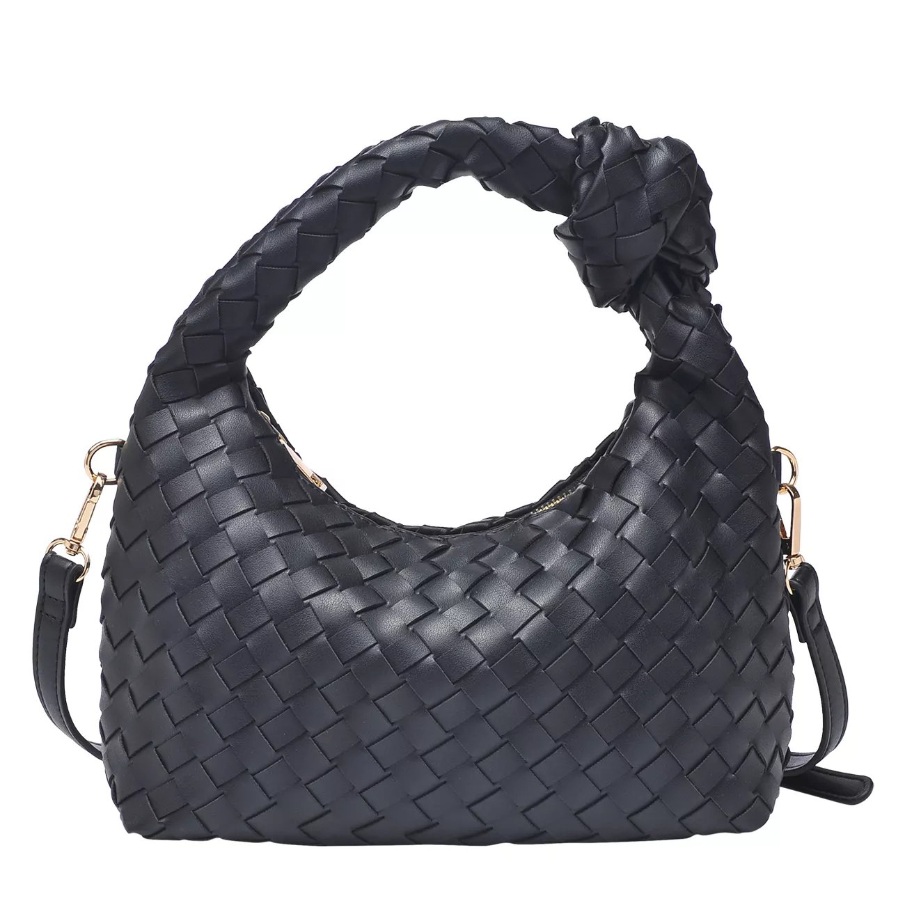 Basketweave Crossbody Bag