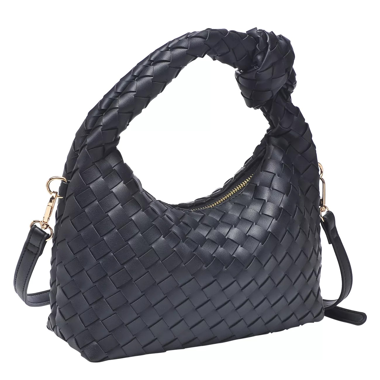 Basketweave Crossbody Bag