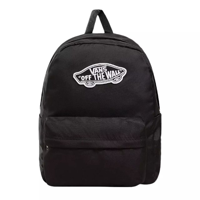Black vans backpack with flowers clearance